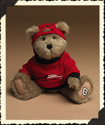 Bear In Sweatshirt & Cap Boyds Bear