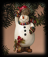 Frosty's Friend Ornament Boyds Bear