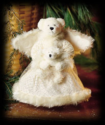Genevieve And Baby Gretchen Tree Topper Boyds Bear