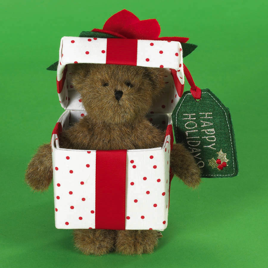 Happy Holidays Boyds Bear