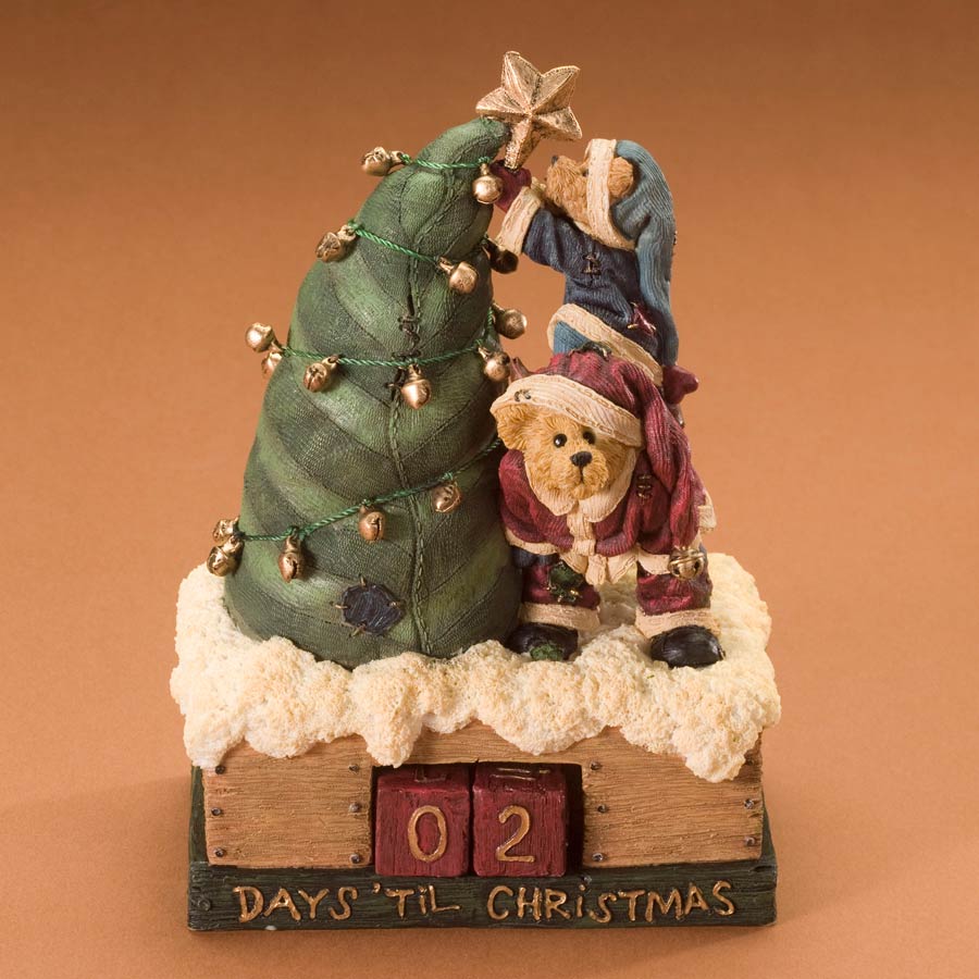 Klaus & Elfie's Christmas Countdown Boyds Bear