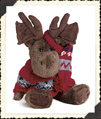 Mountie Mooseltoe Boyds Bear