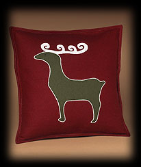 Regal Reindeer Pillow Boyds Bear